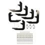 Westin 27-2445 07-24 Mercedes-Benz Sprinter Running Board Mount Kit - Black