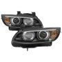 SPYDER 5085184 Projector Headlights - LED DRL - Black
