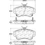 StopTech Performance 03-05 Dodge SRT-4 Front Brake Pads