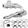 BBK Performance Parts 40150 2019-2024 DODGE RAM TRUCK 5.7L 1-3/4 SHORTY HEADERS (POLISHED SILVER CERAMIC)