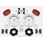 Wilwood 140-13379-R Forged Dynalite Front Hat Kit 11.00in GT Rotor Red 95-05 Miata