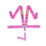 Racequip 711081 Pink L & L 5pt Seat Belt