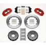 Wilwood 140-9296-R Narrow Superlite 6R Front Hat Kit 14.00in Red 2004-2006 Pontiac GTO