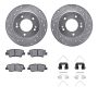 Dynamic Friction 7512-03071 Rotor Kit