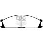EBC Brakes DP6691 6000 Series Greenstuff Truck/SUV Brakes Disc Pads