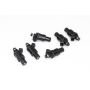 DeatschWerks Universal 550cc Low Impedance 11mm Upper Injector - Set of 6