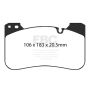 EBC Brakes DP52331NDX Bluestuff NDX Full Race Brake Pads