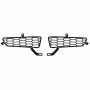 Putco 87168 15-20 Ford F-150 Raptor - Hex Style - Black Bumper Grille Inserts