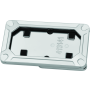 Kuryakyn 3141 Nova Side Mount License Plate Frame Gloss Chrome