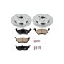 PowerStop KOE4585 OE Stock Replacement Low-Dust Ceramic Brake Pad and Rotor Kit
