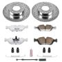 PowerStop K590-26 Z26 Street Performance Ceramic Brake Pad and Drilled & Slotted Rotor Kit