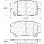 Stoptech 308.09300 Street Brake Pads