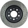 Stoptech 127.39023L Slotted & Drilled Sport Brake Rotor