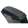 Mustang Motorcycle 77638 Mustang 80-07 Harley Early FL Touring Saddlebag Lid Covers Diamond Stitch - Black