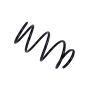 Bilstein 36266722 B3 OE Replacement - Coil Spring