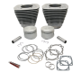 S&S Cycle 91-7211 S&S Cylinder 84-99 BT w/Super Stock Cylinder Heads 89in 3 1/2in Bore Cylinder & Piston Kit - Natural