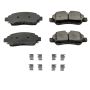 PowerStop 17-1775 PowerStop - Z17 Low-Dust Ceramic Brake Pads with Hardware