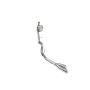 CORSA Performance 21145 Corsa 2021-2024 Ford F-150 Regular Cab/ 8in Bed 5.0L V8 Xtreme Cat-Back Single Side Exit-Polished