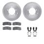 Dynamic Friction 6512-72179 Rotor Kit