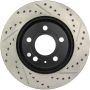 Stoptech 127.33088L Slotted & Drilled Sport Brake Rotor