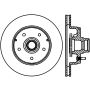 StopTech 94-96 Chevrolet Impala / 91-96 Chevrolet Caprice Cryo-Stop Right Front Slotted Rotor