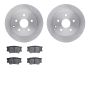 Dynamic Friction 6502-76644 Rotor Kit