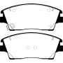 EBC Brakes DP33053C Redstuff Ceramic Low Dust Brake Pads