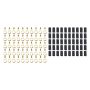 QUICKCAR RACING PRODUCTS QRP57-461-50 Ring Terminal 5/16in 18- 22 Ga w/Heat Shrink 50pk