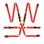 OMP RACING, INC. OMPDA0-0208-A01-061 First 2 Harness Red Clip In 6 Point