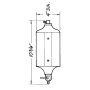Black Radiator Catch Can 1qt.