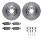 Dynamic Friction 6512-54377 Rotor Kit