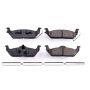 PowerStop 17-1012 PowerStop - Z17 Low-Dust Ceramic Brake Pads with Hardware