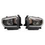 Raxiom TU16009 14-21 Toyota Tundra Axial Series Headlights w/ SEQL LED Bar- Blk Housing (Clear Lens)