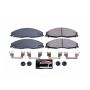 PowerStop Z23-1110 PowerStop - Z23 Daily Driver Carbon-Fiber Ceramic Brake Pads with Hardware Kit