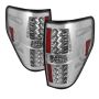 SPYDER 5008404 LED Tail Lights - Chrome