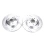 PowerStop EBR1021XPR PowerStop Evolution Performance Drilled, Slotted & Plated Brake Rotor Pair