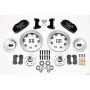 Wilwood 140-10742 Dynapro 6 Front Hub Kit 12.19in 74-80 Pinto/Mustang II Disc Spindle only