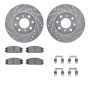 Dynamic Friction 7512-59149 Rotor Kit