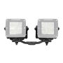 Go Rhino 731030T 18-20 Jeep Wrangler JL/JLU/Gladiator JT Light Mount - Two 3in Cubes