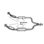 AP Exhaust CATCO 771754 CARB (CA, CO, NY, ME) Compliant Direct Fit OBDII Converter