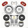 Wilwood 140-13666-DR Narrow Superlite 4R Rear P-Brk Kit 14.00in Drilled Red Big Ford 2.38in Off Bronco 5 x 5.50