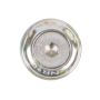 NRG Fender Washer Kit w/Rivets For Metal (Silver) - Set of 10