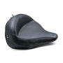 Mustang Motorcycle 76232 Mustang 05-17 Harley Deluxe (With Standard Rack) Harley Wide Touring Solo Seat - Black