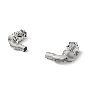 Akrapovic L-PO/SS/2H Link Pipe Set w Cat (SS)