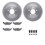 Dynamic Friction 6512-40278 Rotor Kit