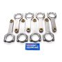 SCAT ENTERPRISES SCA2-440-6760-2374-990A BBM 4340 Forged H-Beam Rods 6.760 w/ARP2000 Blt