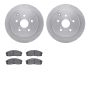 Dynamic Friction 6502-76534 Rotor Kit