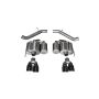 CORSA Performance 14478BLK Corsa 2016-2019 Cadillac ATS-V 3.6T 4in Black Sport Axle-Back Exhaust