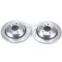 PowerStop EBR497XPR PowerStop Evolution Performance Drilled, Slotted & Plated Brake Rotor Pair