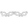 Cometic Gasket C4732-064 Cometic Nissan SR16VE 1997-2001 Exhaust Gasket